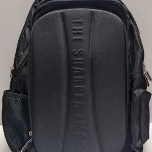 SHARPER IMAGE - Black Speaker Backpack